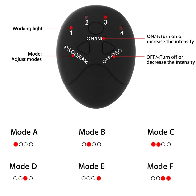 EMS Wireless Muscle Stimulator